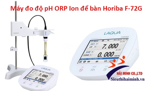Máy đo độ pH ORP Ion để bàn Horiba F-72G