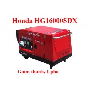Máy phát điện HONDA HG16000SDX giảm thanh 1 pha