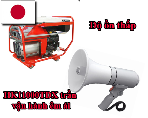 Máy phát điện Kohler HK11000TDX máy trần có độ ồn thấp