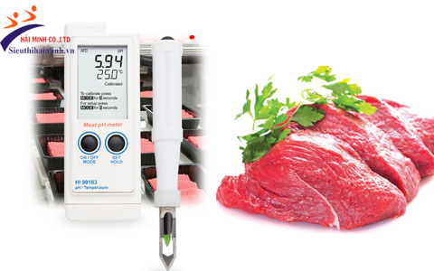 Máy đo pH giúp xác định độ tươi của thực phẩm