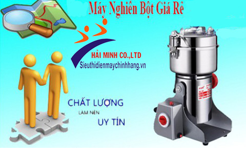 Máy nghiền bột chính hãng, chất lượng tại Siêu thị Hải Minh