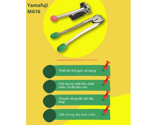 Đặc điểm nổi bật của bộ dụng cụ siết kẹp đai Yamafuji MG16