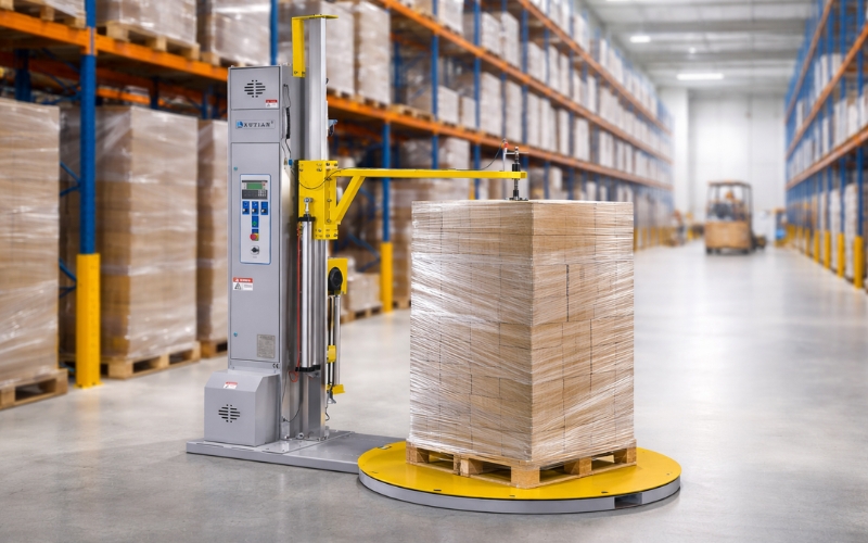 Máy quấn màng co tự động