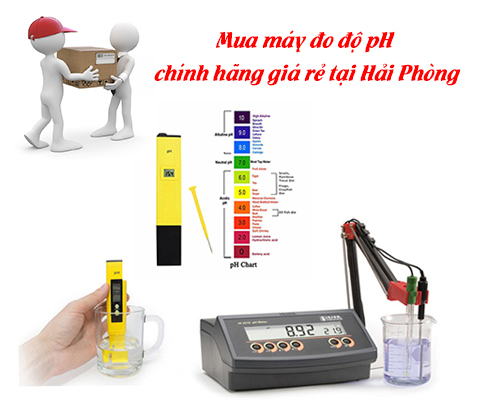 Mua máy đo độ pH chính hãng giá rẻ tại Hải Phòng