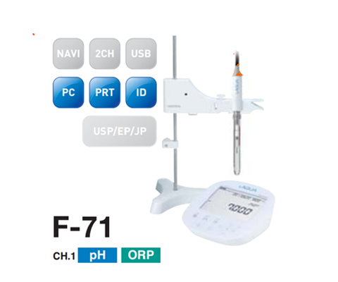 Máy đo pH ORP để bàn Horiba F-71 là dòng máy đa năng