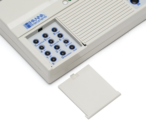 máy đo pH - ORP để bàn kết hợp máy in HI122-02 có bàn phím chức năng hiện đại