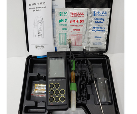 Máy Đo pH- ORP Cầm Tay với CAL Check™ HI9125 đựng trong vali chắc chắn