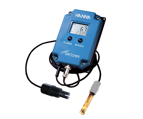Máy đo pH -EC- TDS- Nhiệt độ Online (Thang Thấp) Hanna HI991404-02 sở hữu thiết kế nhỏ, gọn