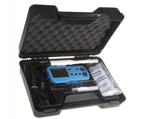Máy đo pH - TDS- EC - Nhiệt độ Hanna HI9811-5 được đựng trong vali