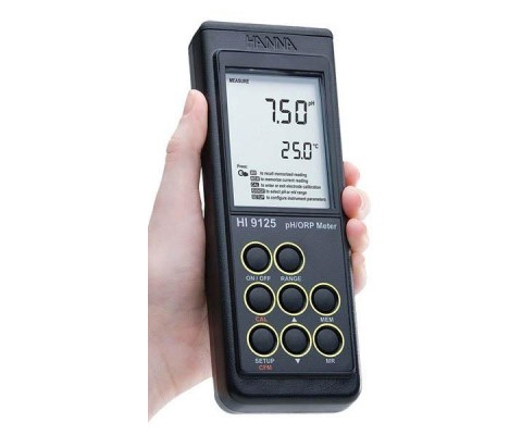 Máy đo pH Và nhiệt độ cầm tay HI9124 tiện lợi cầm tay