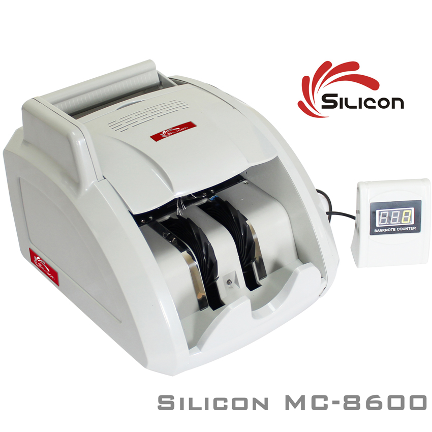 Máy đếm tiền Silicon MC-8600 chính hãng