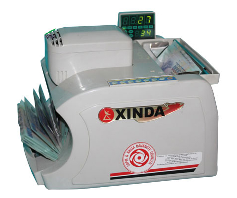 Máy đếm tiền XINDA 2166F thiết kế hiện đại