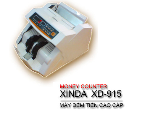 Máy đếm tiền Xinda 915 là dòng máy cao cấp