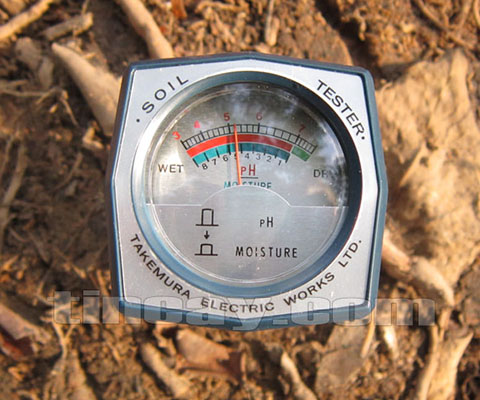  xác định độ pH trong đất bằng máy đo pH