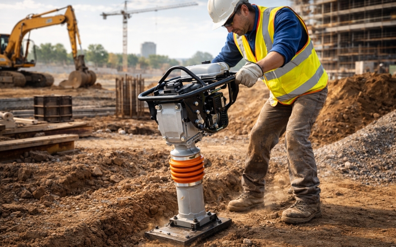 Công suất máy đầm cóc Hitachi ZV65RL