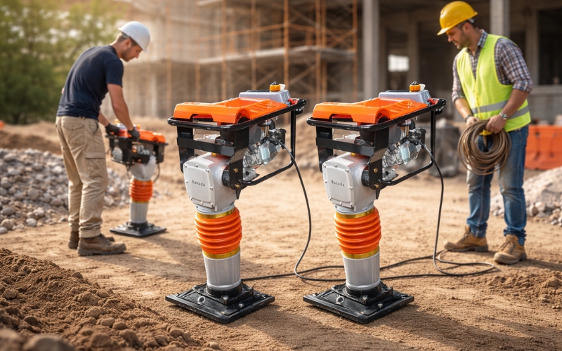 Giá máy đầm cóc chạy xăng