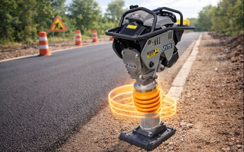 Máy đầm Hitachi ZV75RR (Có Vỏ)