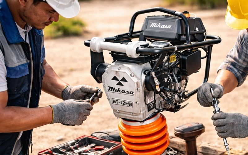 Nguyên nhân hỏng hóc và cách khắc phục khi dùng đầm cóc