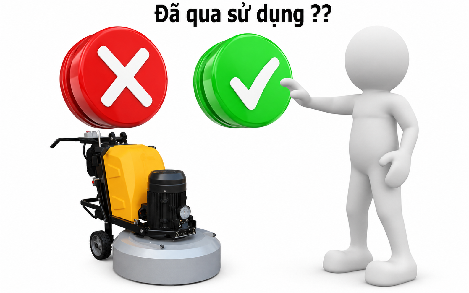 có nên mua máy mài sàn bê tông cũ không Có nên mua máy mài sàn bê tông cũ không