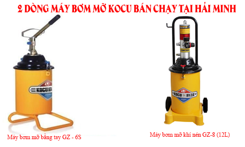 2 máy bơm mỡ kocu bán chạy tại Siêu thị Hải Minh