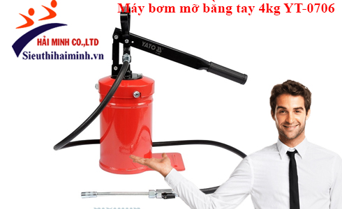 Máy bơm mỡ bằng tay 4kg YT-0706