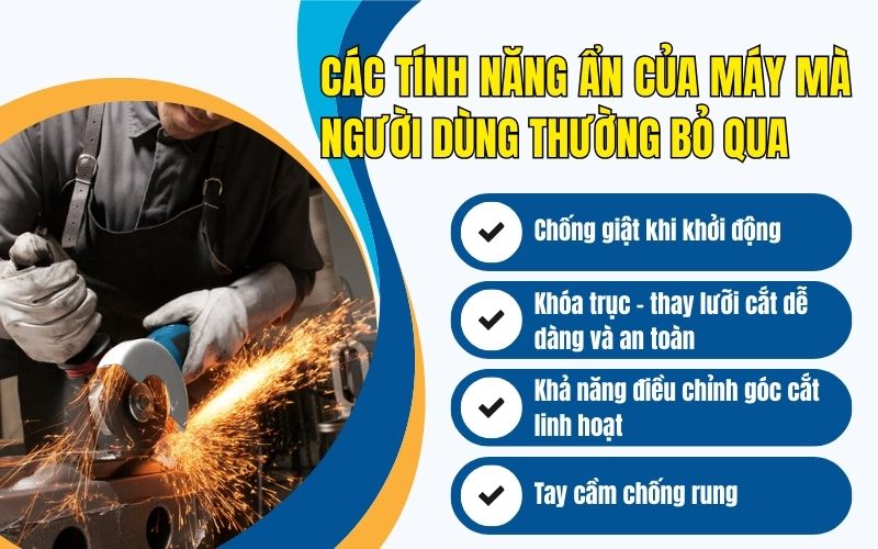 Các tính năng ẩn của may cat sat cam tay mà người dùng thường bỏ qua