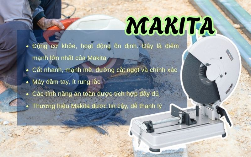 Máy cắt Makita – Bền bỉ theo thời gian, dành cho người yêu sự ổn định