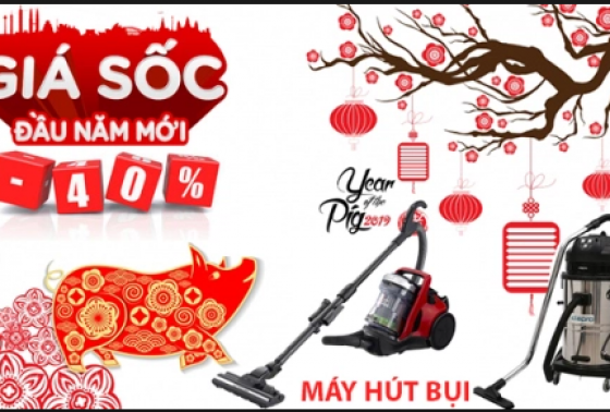 Mua Ngay Máy Hút Bụi Hiện Đại Giá Cực Sốc cùng Hải Minh