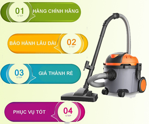 Lựa chọn máy hút bụi công nghiệp tại đơn vị uy tín, chính hãng, chất lượng cao