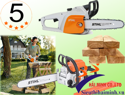 Top 5 dòng máy cưa xích STIHL tốt nhất hiện nay