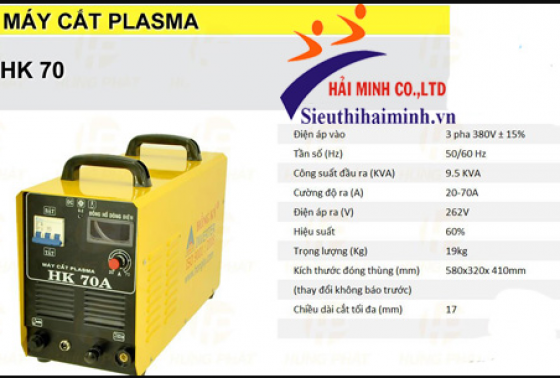 Mua máy cắt Plasma Hồng Ký HK-70- 380V Khuyến Mại Cực Lớn