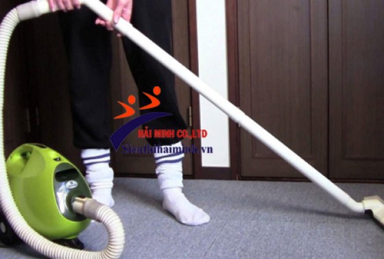 Sử dụng ngay máy giặt thảm để nâng cao độ bền cho thảm trải sàn