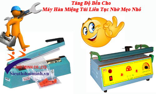 Tăng Độ Bền Cho Máy Hàn Miệng Túi Liên Tục Nhờ Mẹo Nhỏ