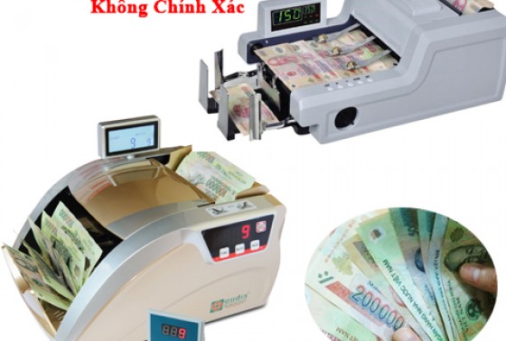 Sửa Lỗi Thường Gặp Máy Đếm Tiền Không Chính Xác