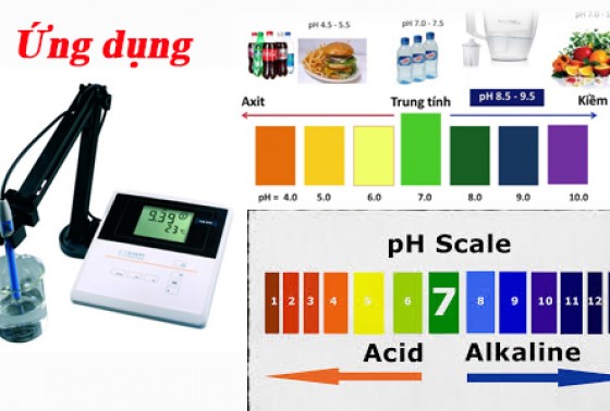 Ứng dụng của máy đo độ pH đối với cuộc sống
