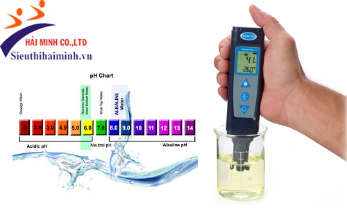Đo độ pH, nồng độ ion, ORP, DO, BOD bằng máy đo độ pH