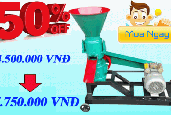 Top 3 dòng máy ép cám viên bán chạy hiện nay