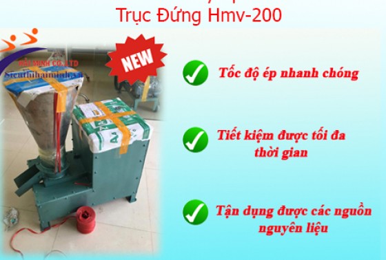 Ưu Điểm Của Máy Ép Cám Viên Trục Đứng Hmv-200 Là Gì?