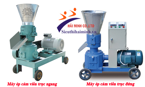 Các dòng máy ép cám viên trục ngang bán chạy hiện nay