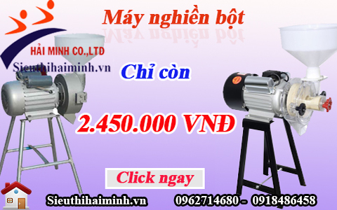 Dòng máy nghiền bột khô công suất lớn