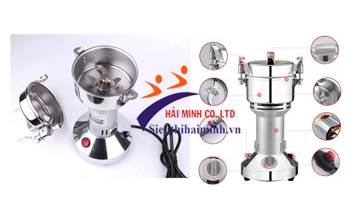 Máy nghiền bột mini được sử dụng phổ biến trong các gia đình