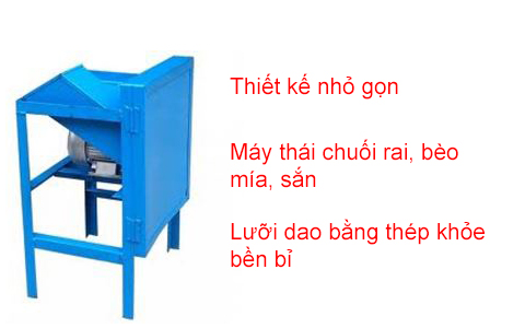 Một số thông tin cơ bản về máy thái chuối hiện nay