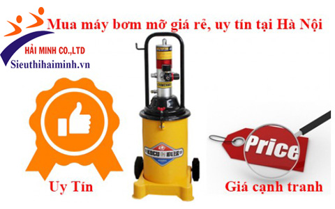 Siêu thị Hải Minh địa chỉ cung cấp máy bơm mỡ chất lượng