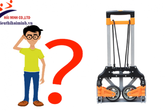 Có nên mua xe đẩy hàng 2 bánh xếp gọn?