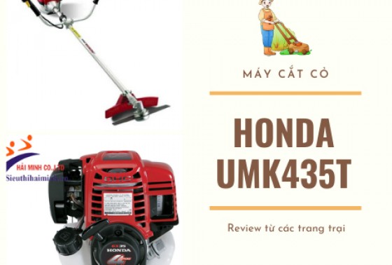 Review máy cắt cỏ Honda UMK435T từ các nông trại