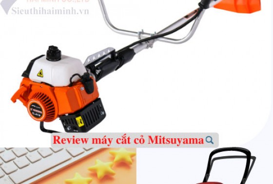 Review máy cắt cỏ Mitsuyama