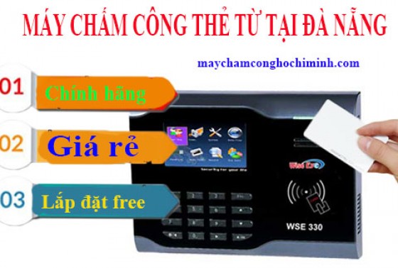 Mua máy chấm công thẻ từ ở đâu tại Đà Nẵng