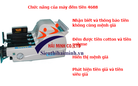 Chức năng của máy đếm tiền