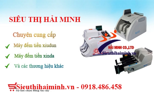 Mua máy đếm tiền xiudun giá rẻ tại Hải Minh