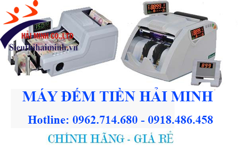 Máy đếm tiền chính hãng tại Siêu thị Hải Minh